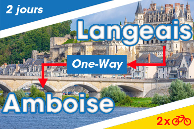 Loire à vélo en duo : 2 jours en vélo électrique de Langeais à Amboise
