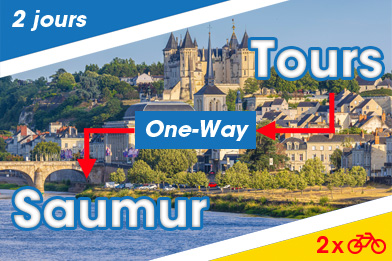 Loire à vélo en duo : 2 jours en vélo électrique de Tours à Saumur